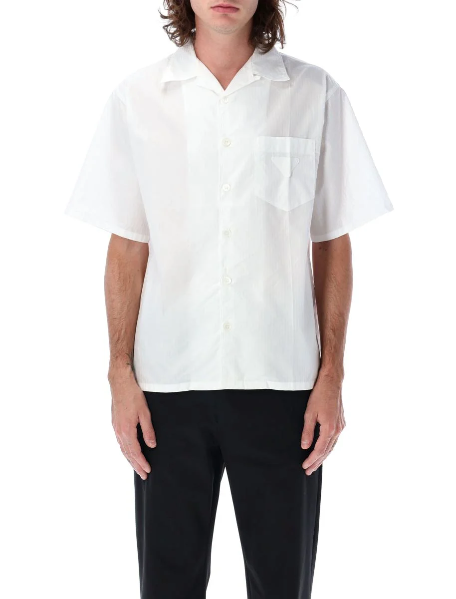 Prada Short-Sleeved Cotton Shirt - 1