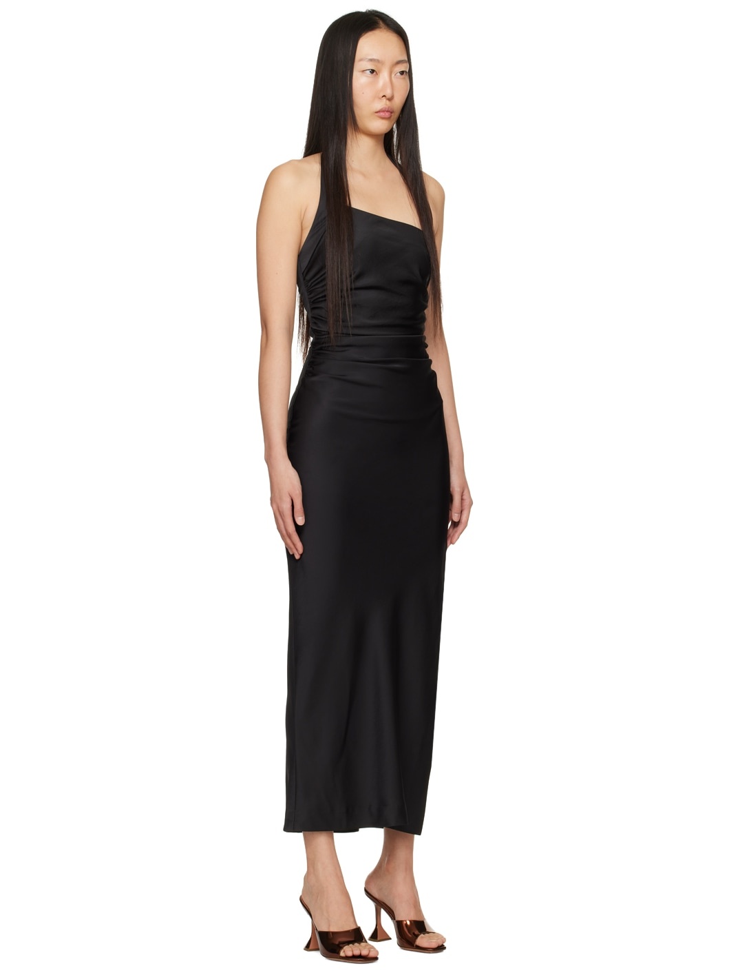 Black Ula Midi Dress - 2