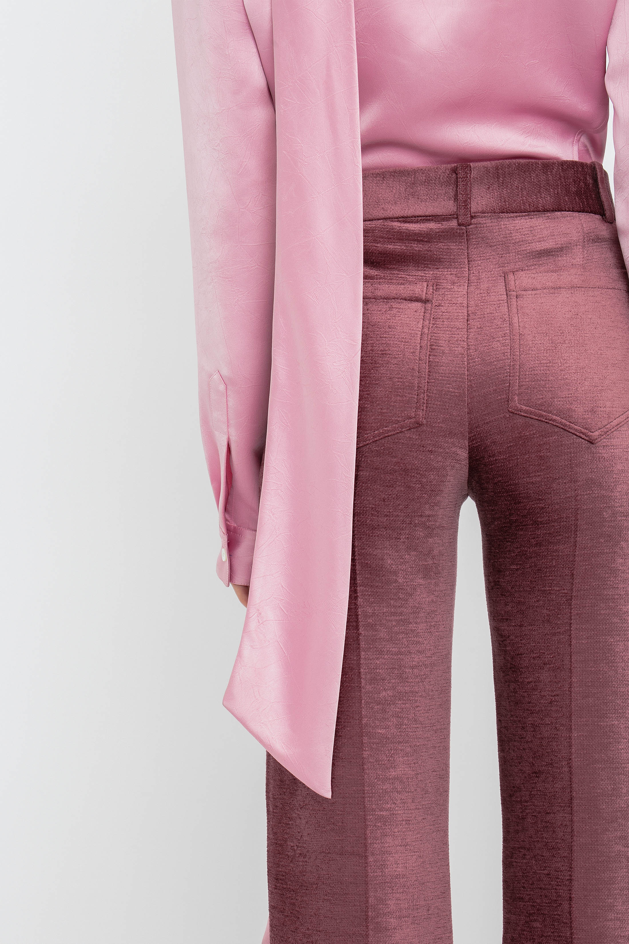 Alina Tailored Trouser In Plum - 6
