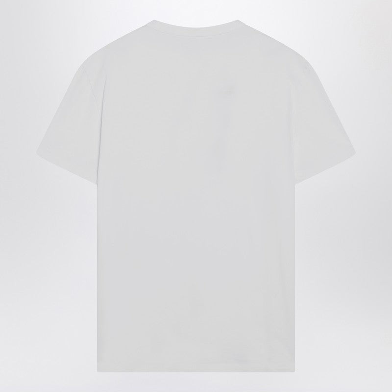 Maison Margiela White T-Shirt With Distorted Logo Women - 2