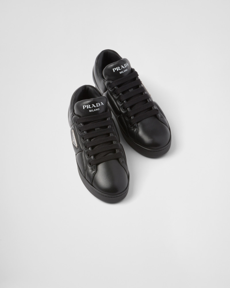 Padded nappa leather sneakers 3