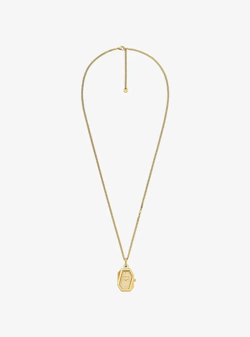 Suri Gold-Tone Watch Necklace - 1