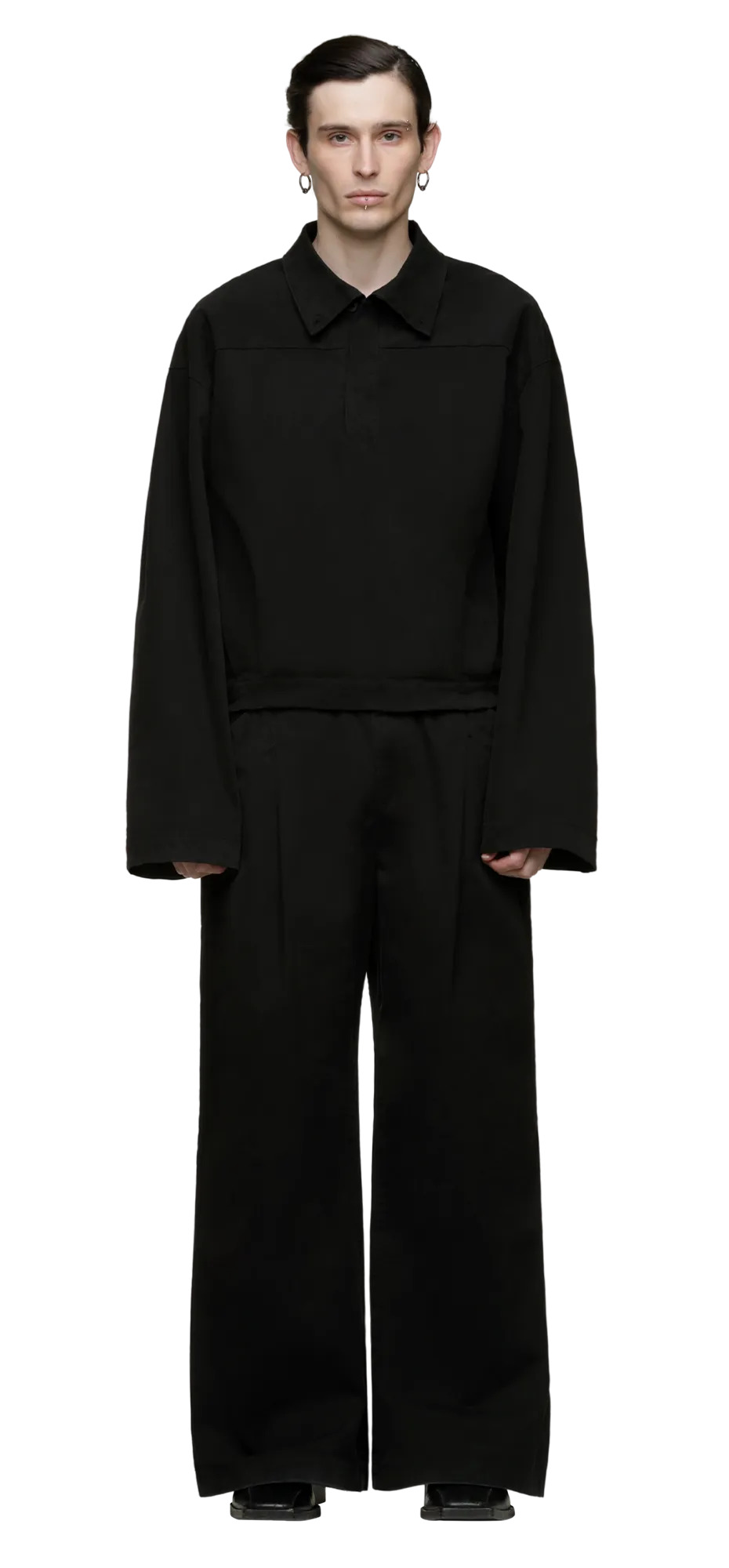 ANA OVERSHIRT BLACK - 4