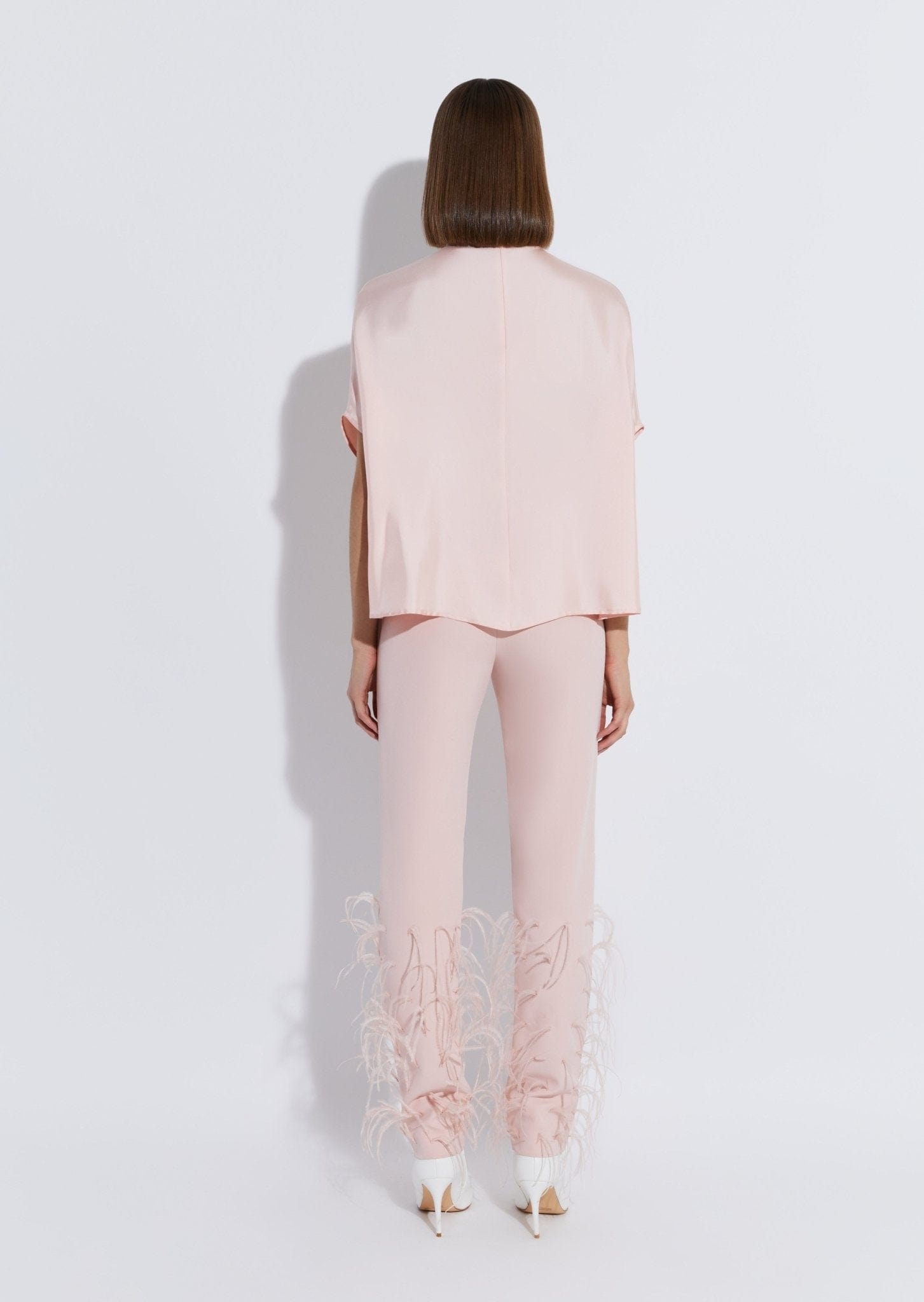 Silky Twill Cape Tee - 3