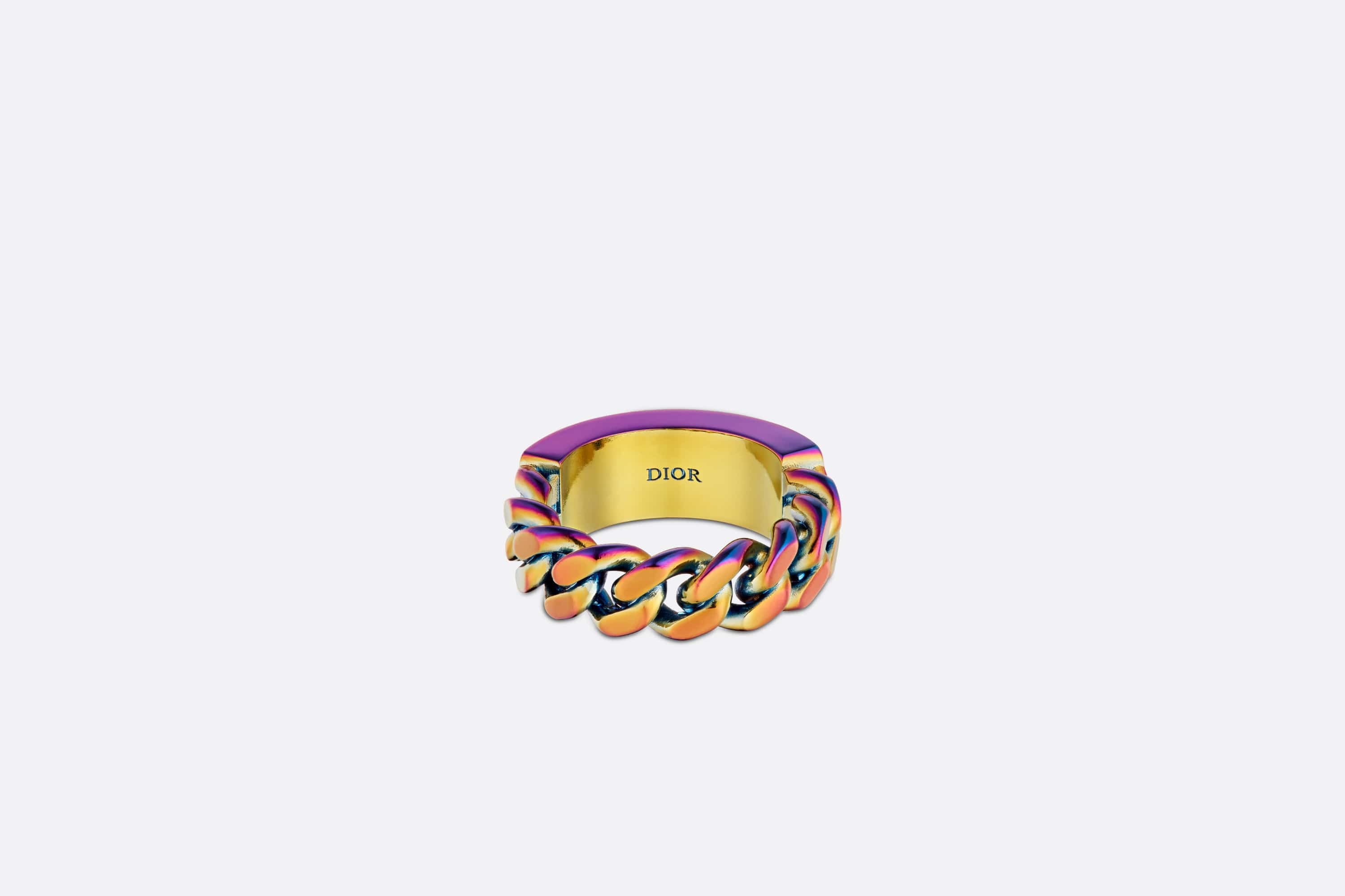 Christian Dior Couture Chain Link Ring - 4