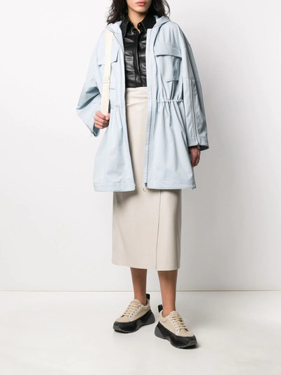 Stella McCartney hooded zip-up parka outlook