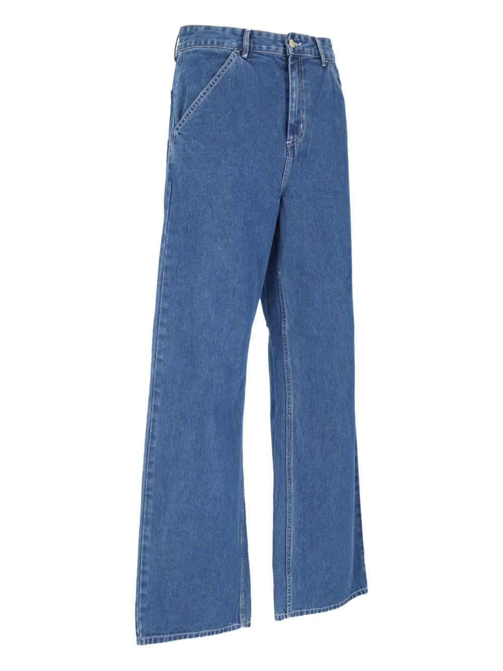 logo-patch jeans - 3