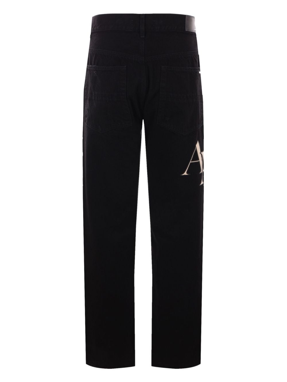 Staggered Logo Jeans - 2
