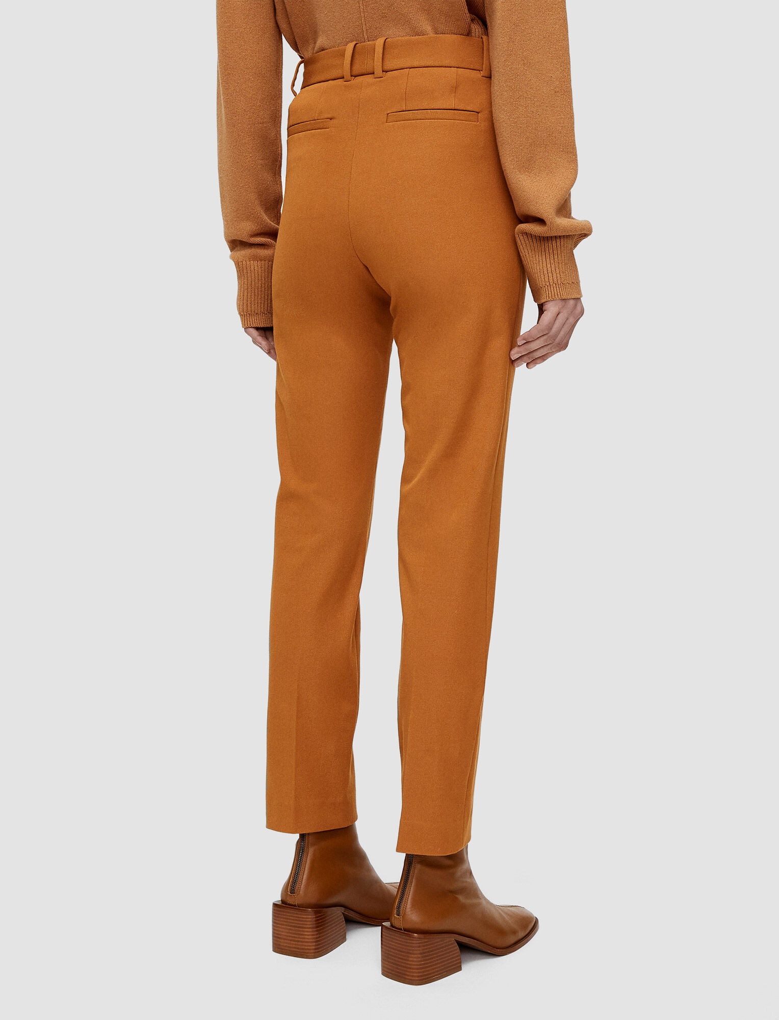 JOSEPH Gabardine Stretch Coleman Trousers | REVERSIBLE