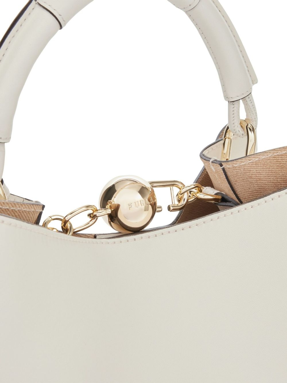 Sfera logo-buckle bucket bag - 4