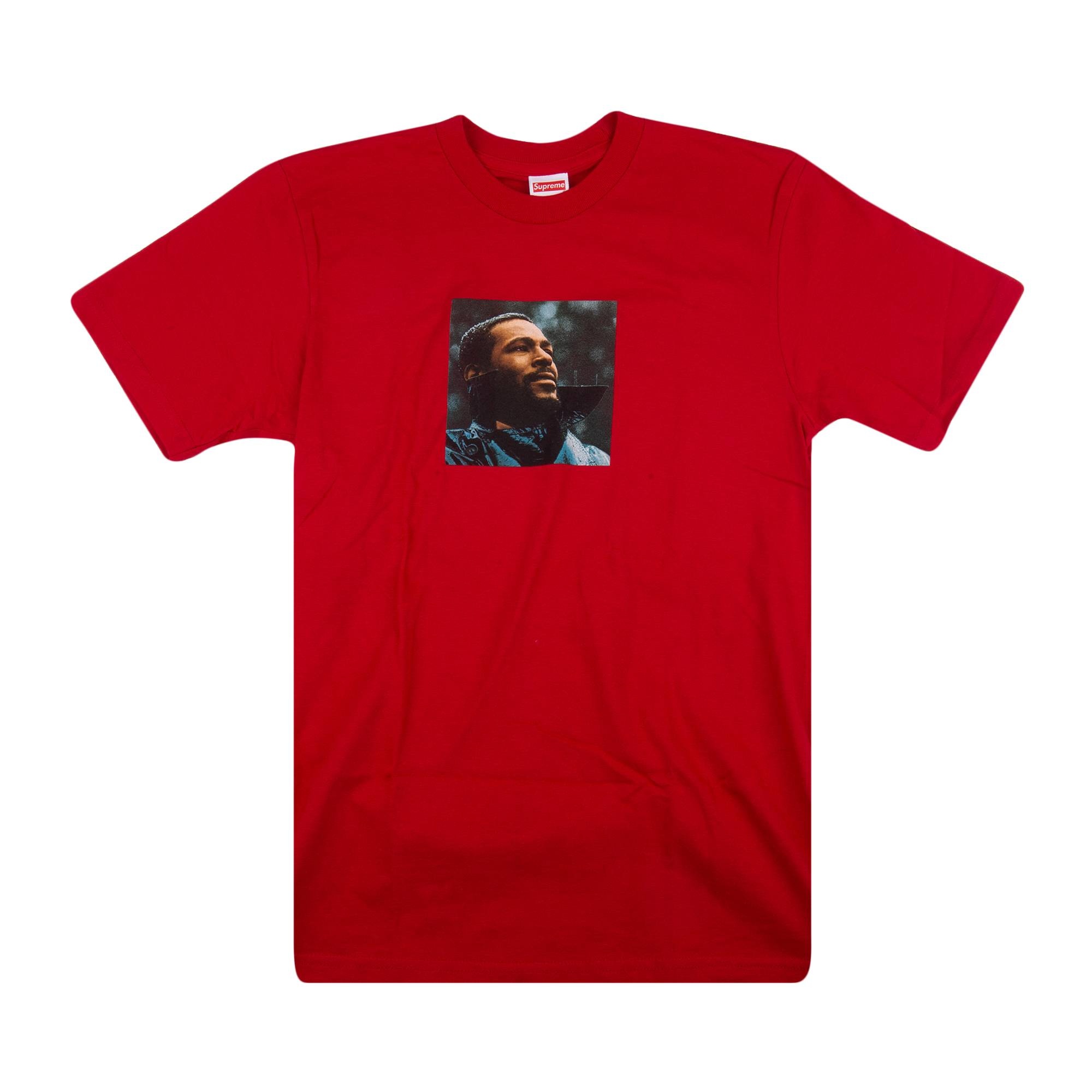 Supreme Marvin Gaye Tee 'Red' - 1