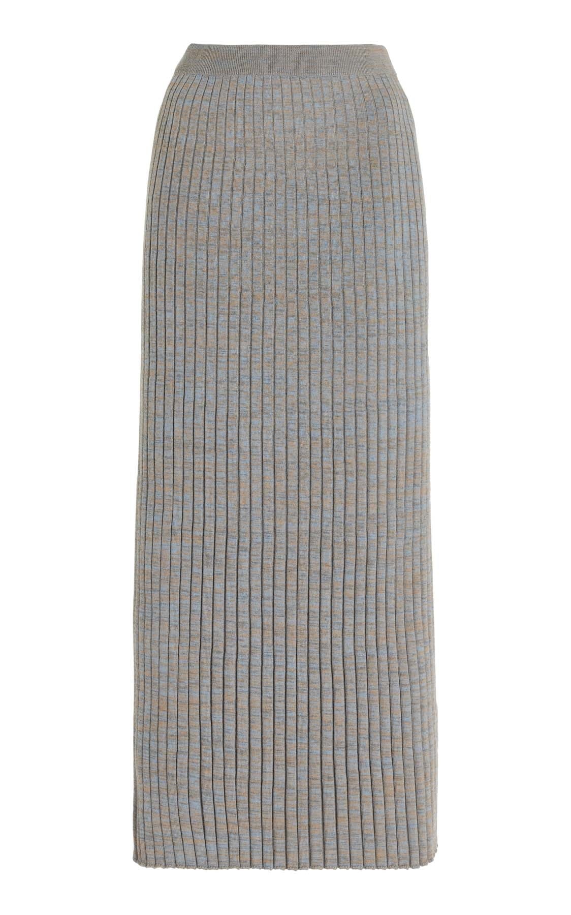 Conti Skirt in Aran Cashmere - 1