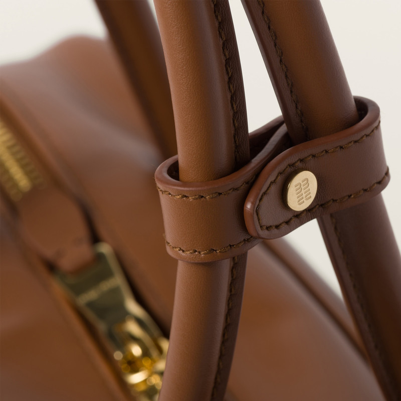Leather top-handle bag 7