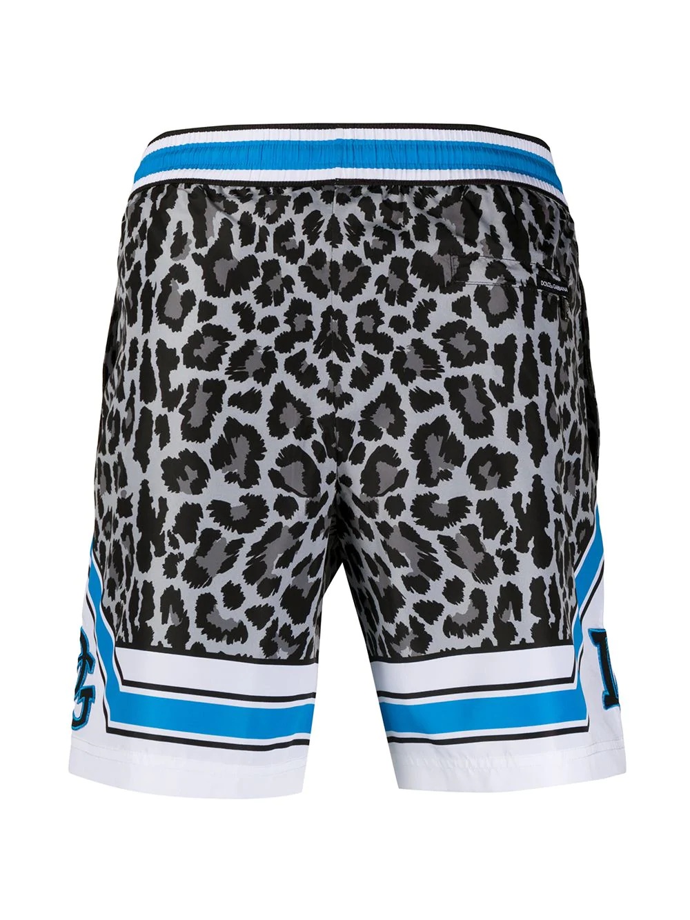 leopard print swimming trunks - 2