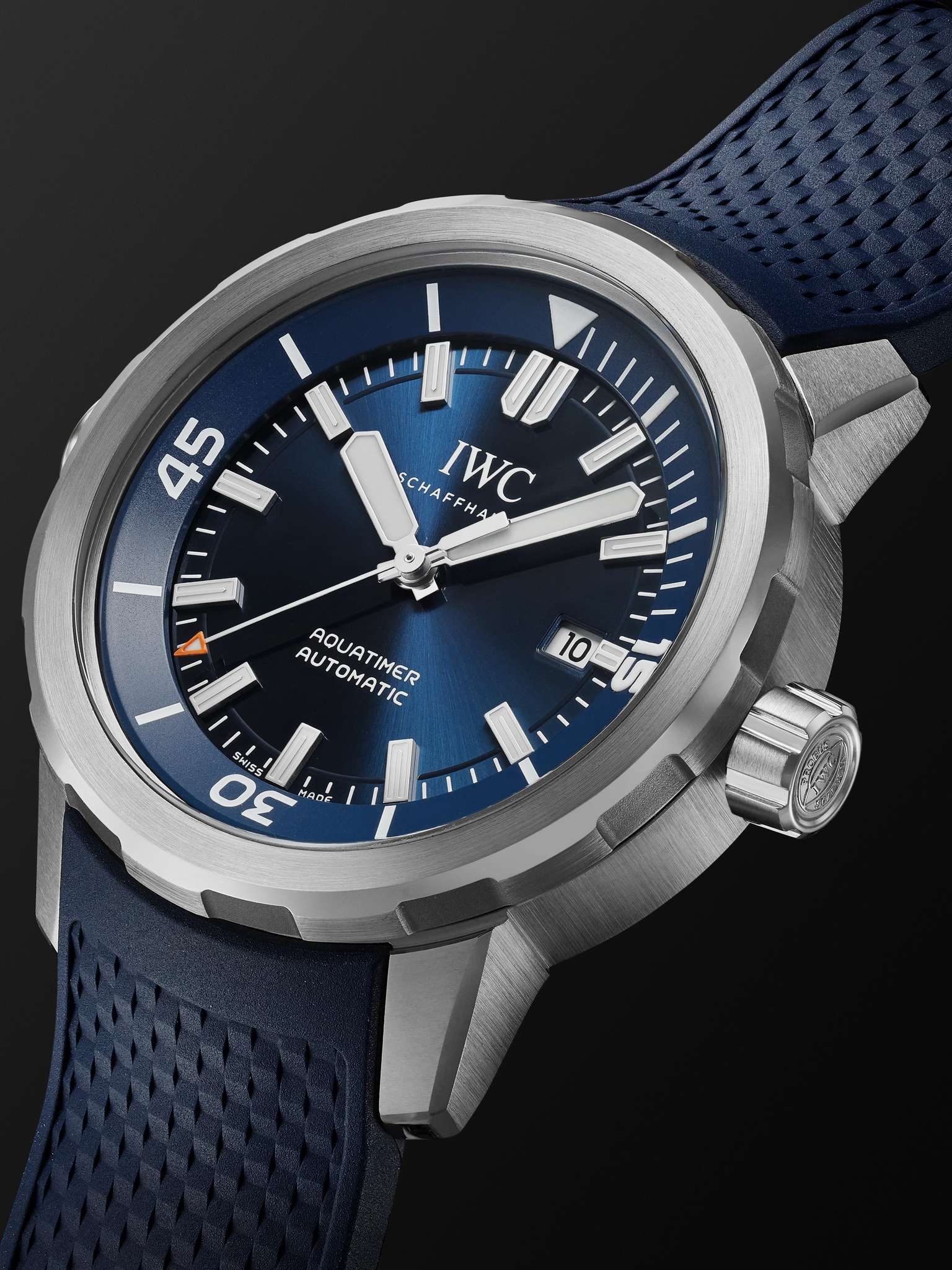 Aquatimer Expedition Jacques-Yves Cousteau Automatic 42mm Stainless Steel and Rubber Watch, Ref. No. - 3