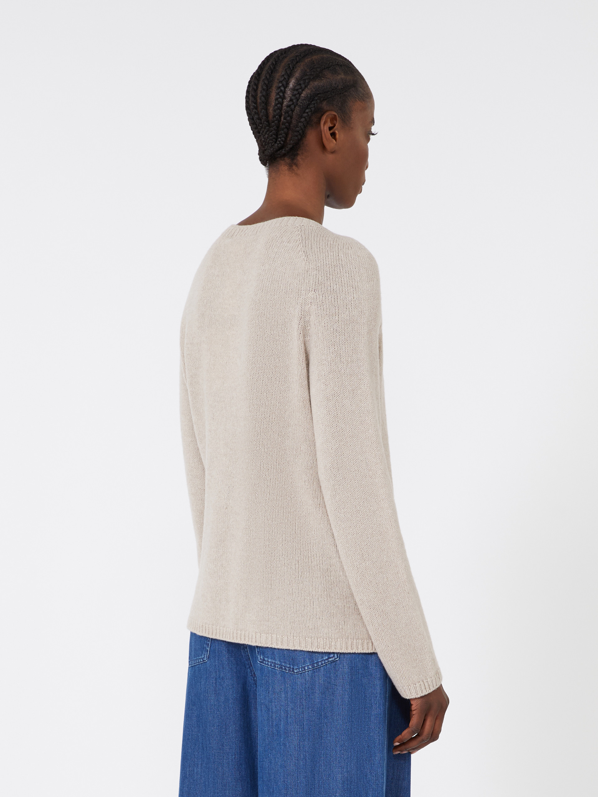 GEORG Comfortable wool and cashmere sweater - 4