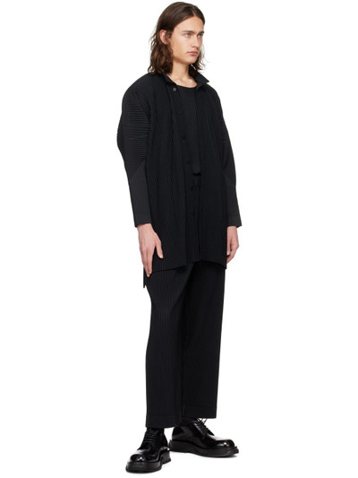 ISSEY MIYAKE Black Monthly Color March Shirt outlook