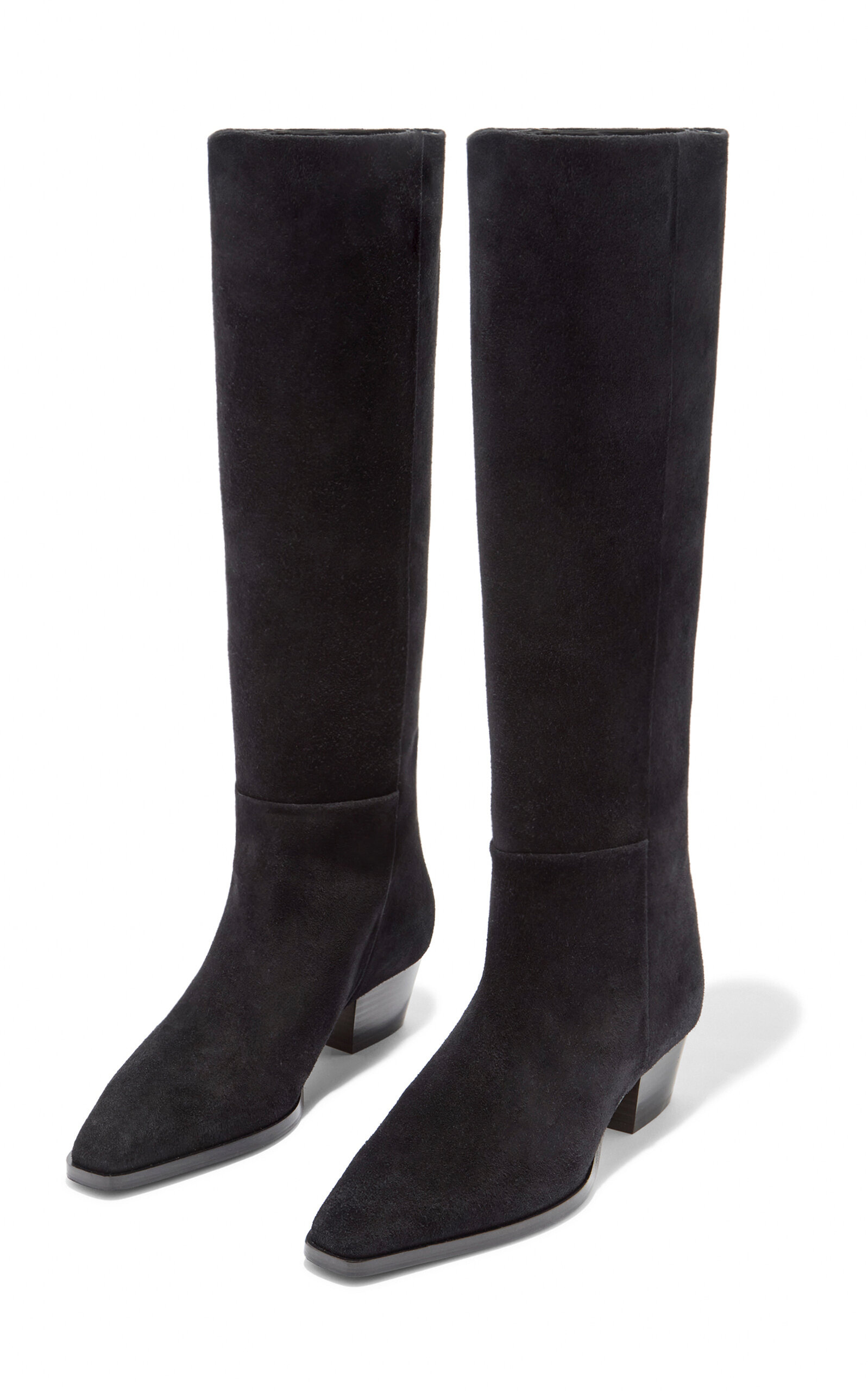 Medea Suede Knee Boots black - 3