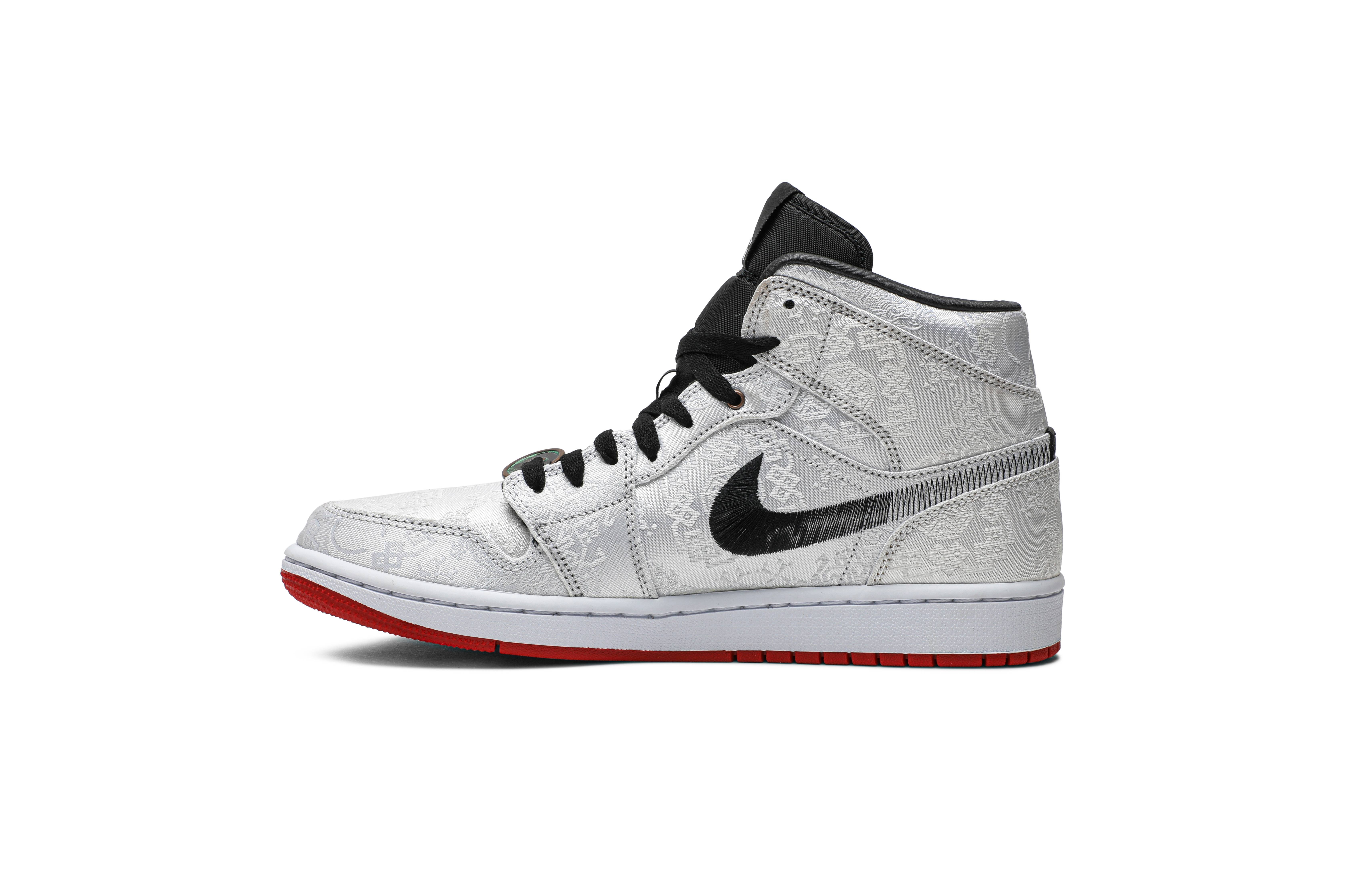 CLOT x Air Jordan 1 Mid 'Fearless' - 3