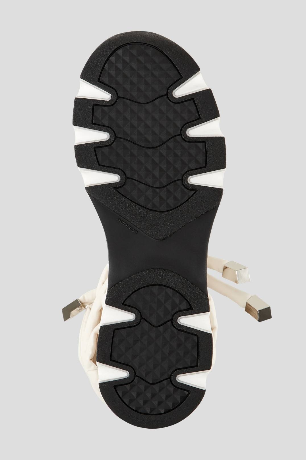 SARAGOSSA PLATFORM SANDALS IN SAND - 5