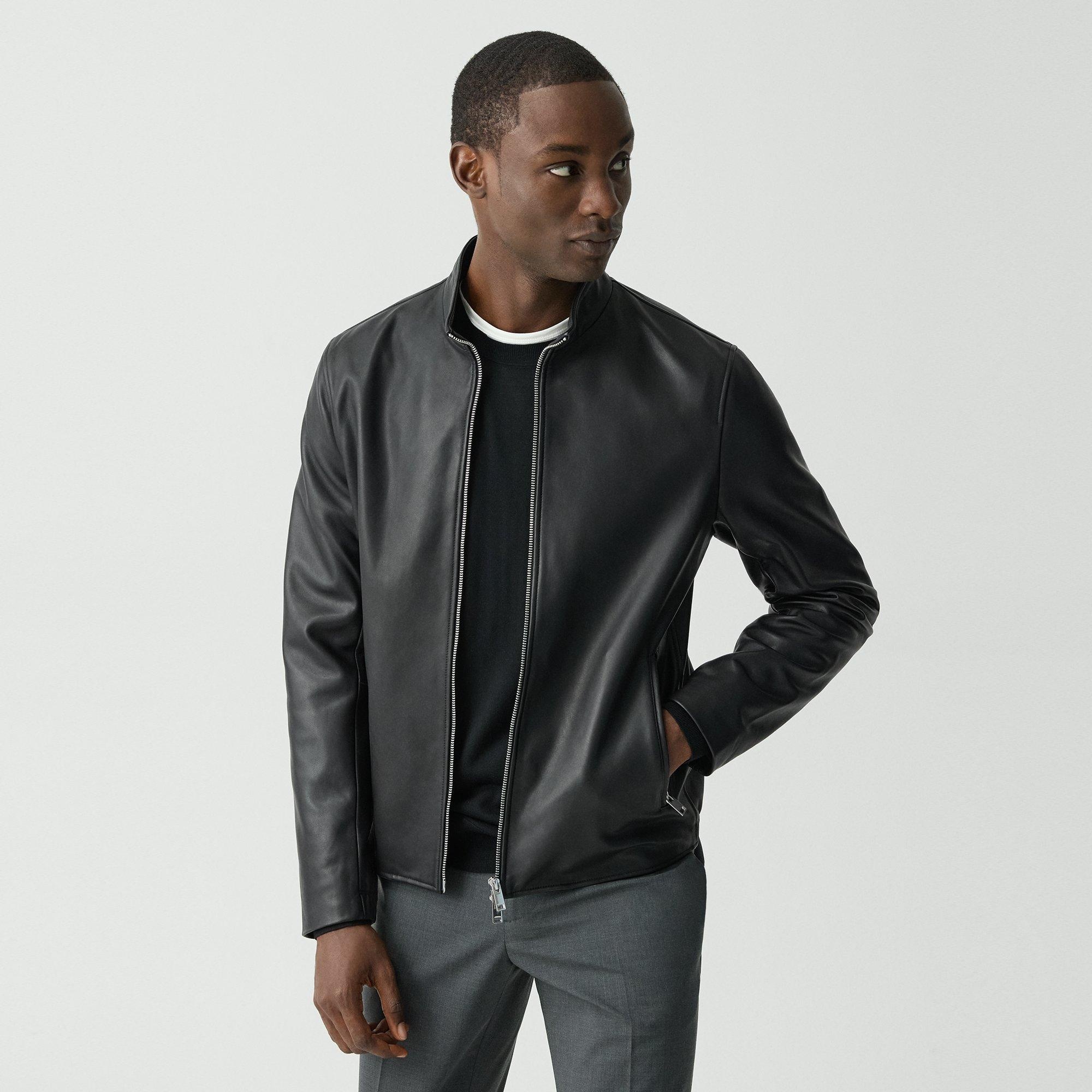 Morvek Zip Jacket in Leather - 3