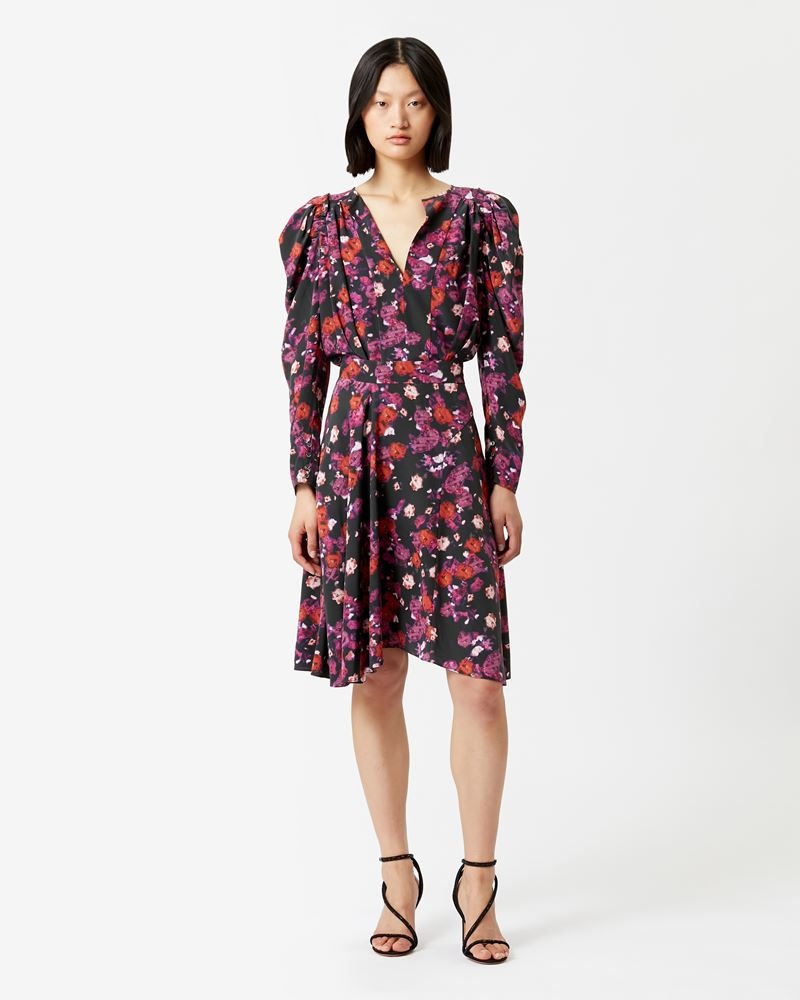 CHASENIA FLORAL MIDI SKIRT - 2