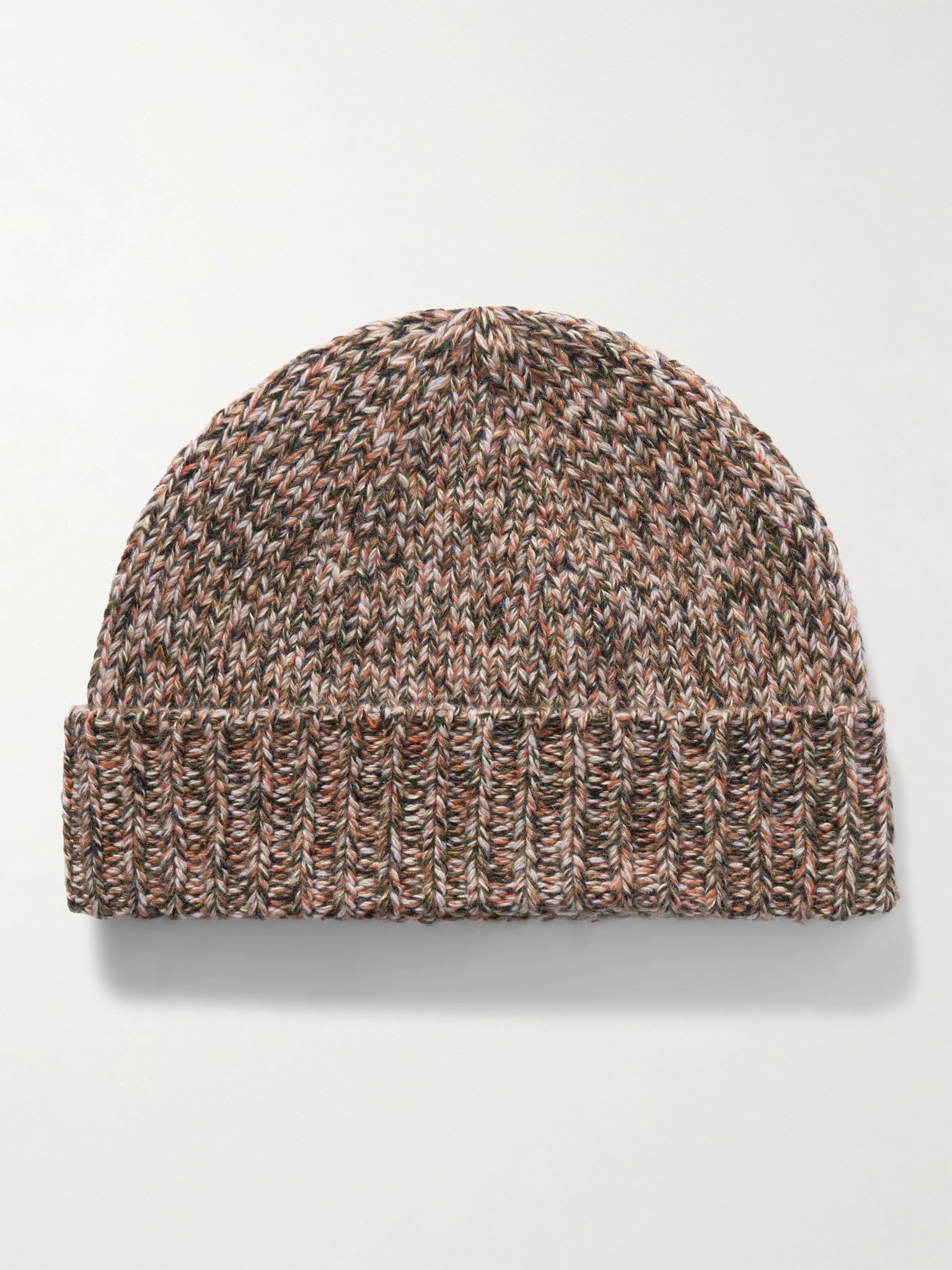 Cashmere Beanie Brown - 1