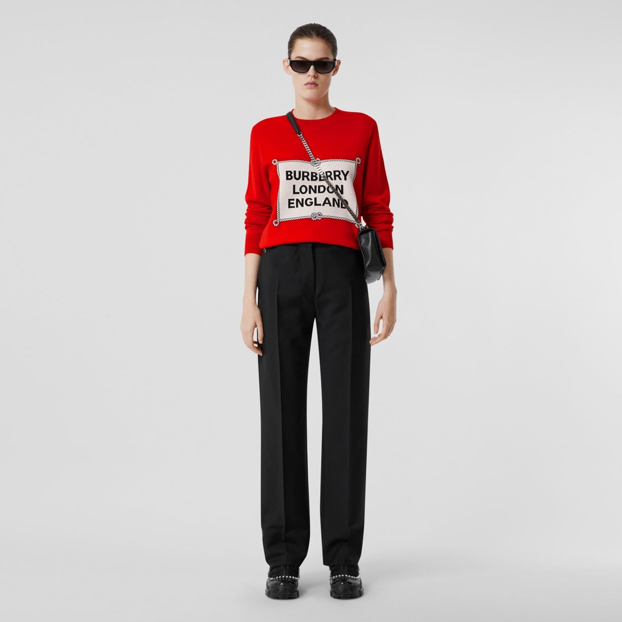 Rigging Intarsia Wool Sweater - 5