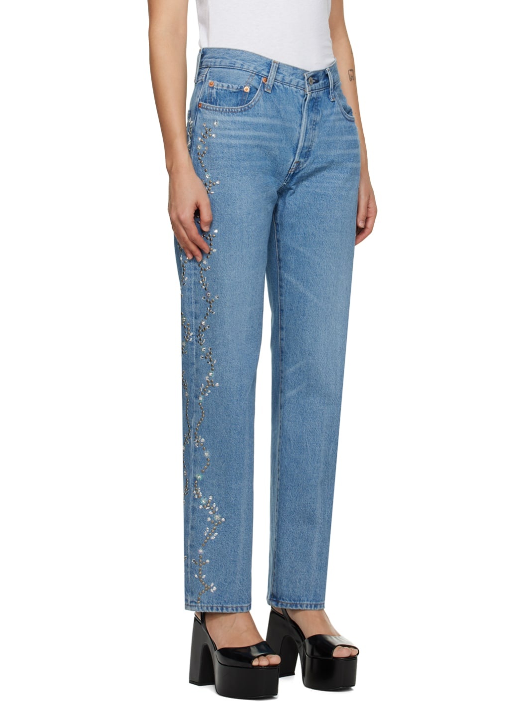 SSENSE Exclusive Blue Jeans - 2