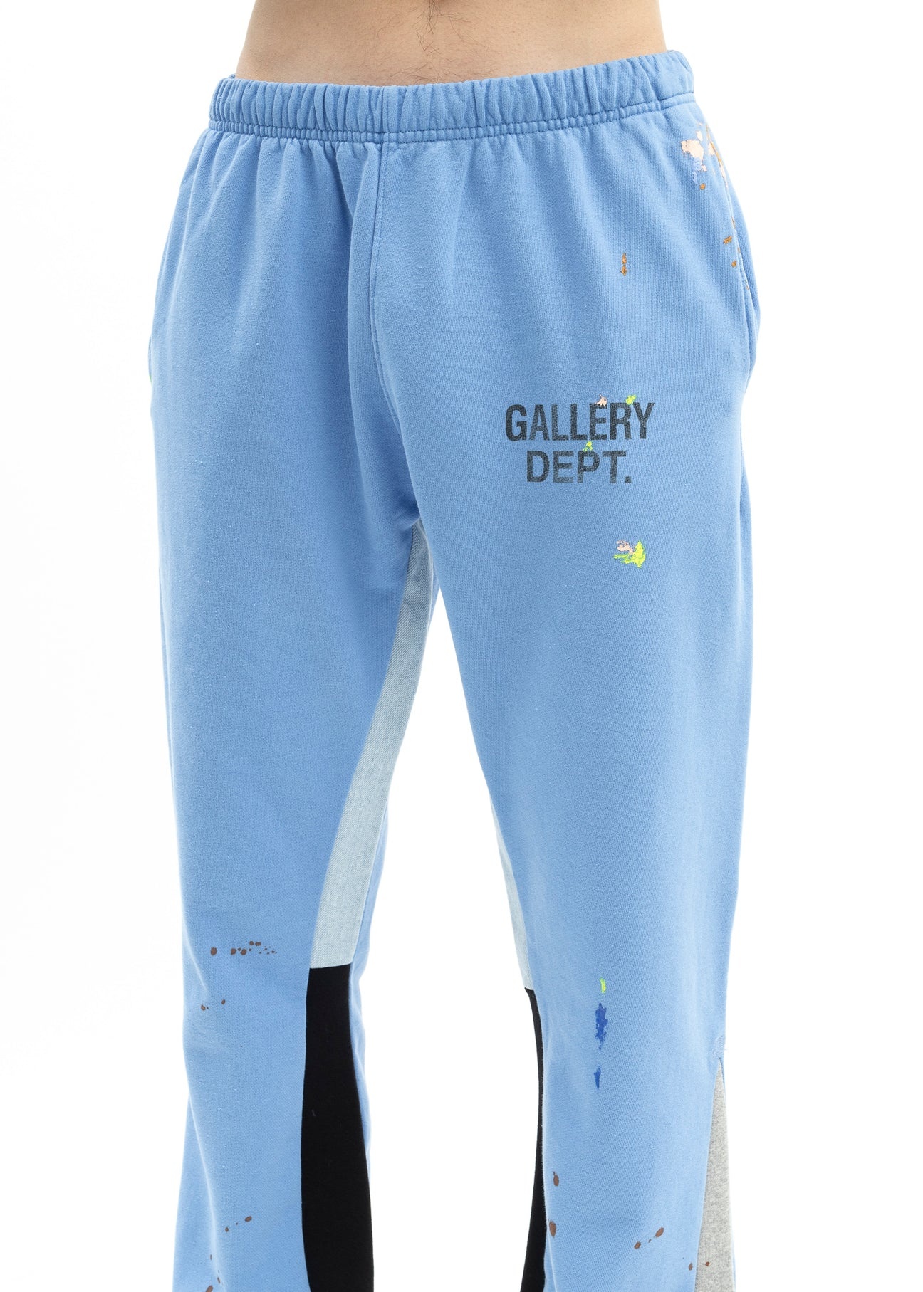 Gallery Dept Painted Flare Royal Blue Sweatpants - 4