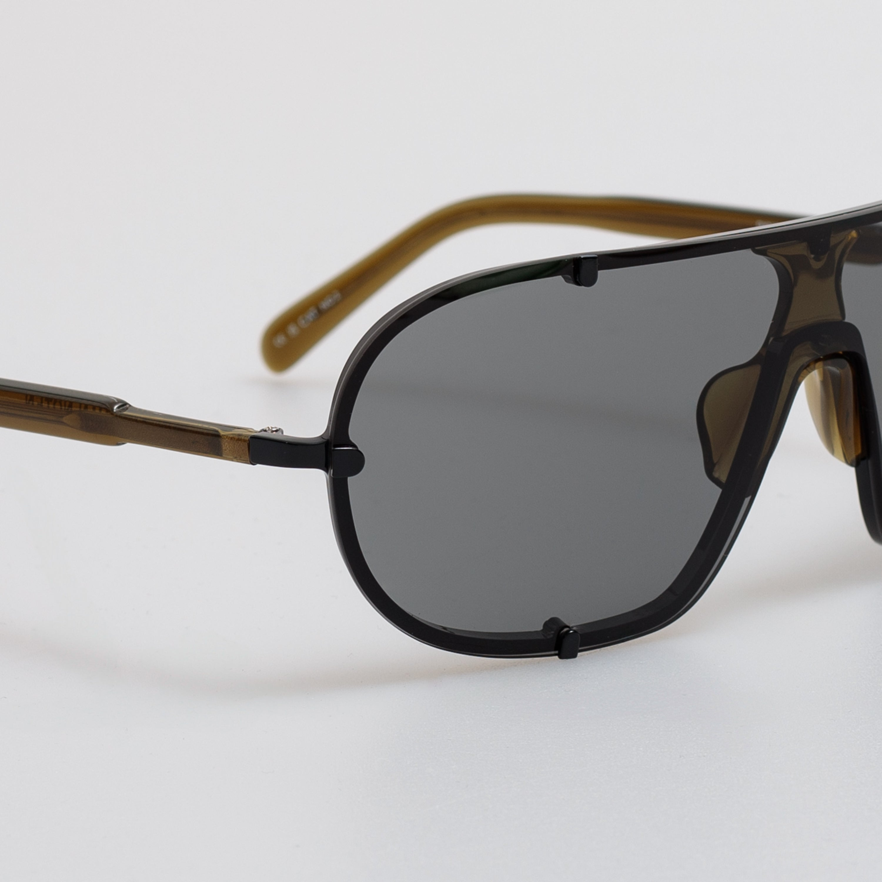 Aviator Sunglasses in Black - 3