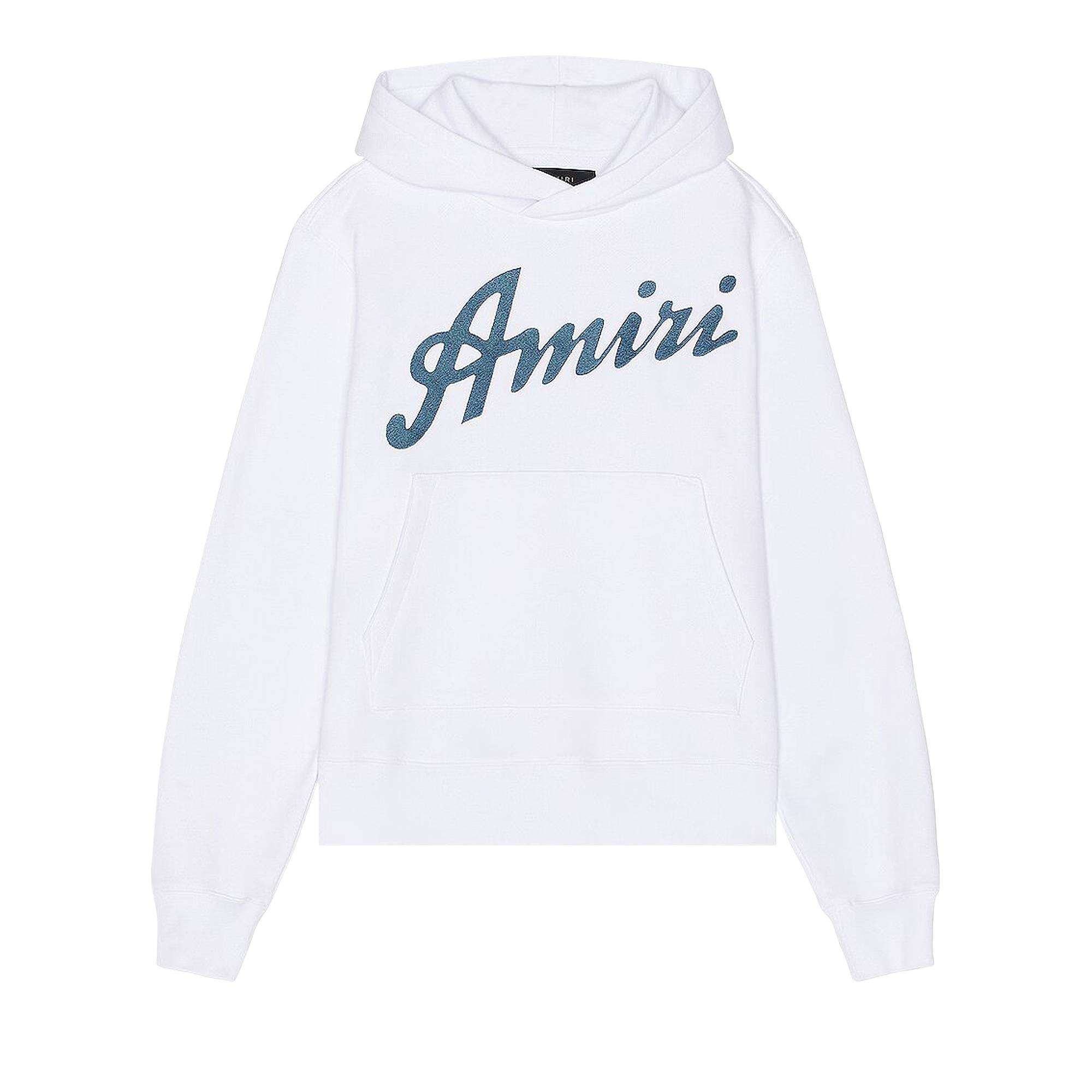Amiri California Hawaiian Hoodie 'White' - 1