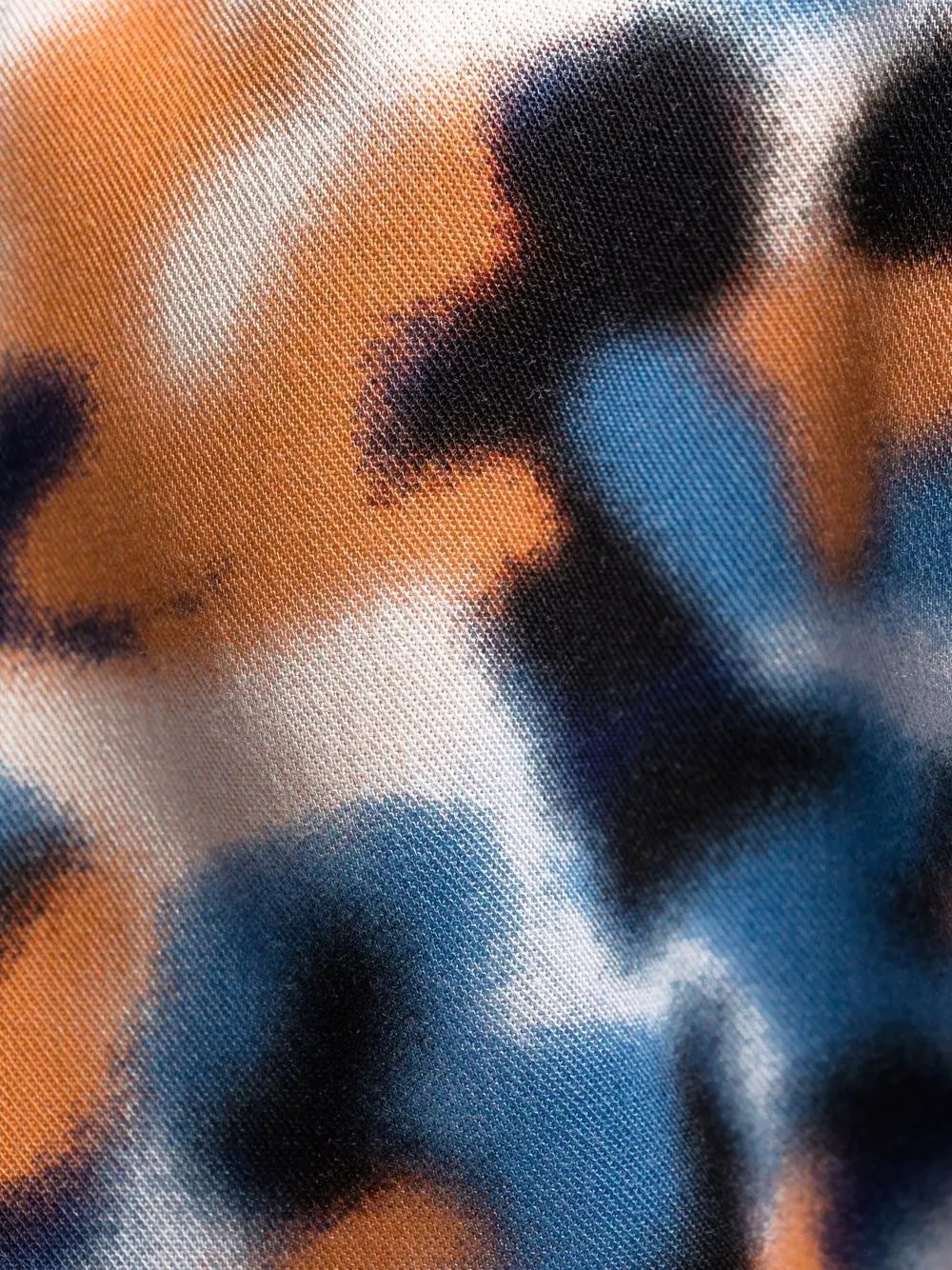 abstract-print drawstring-waist midi dress - 8