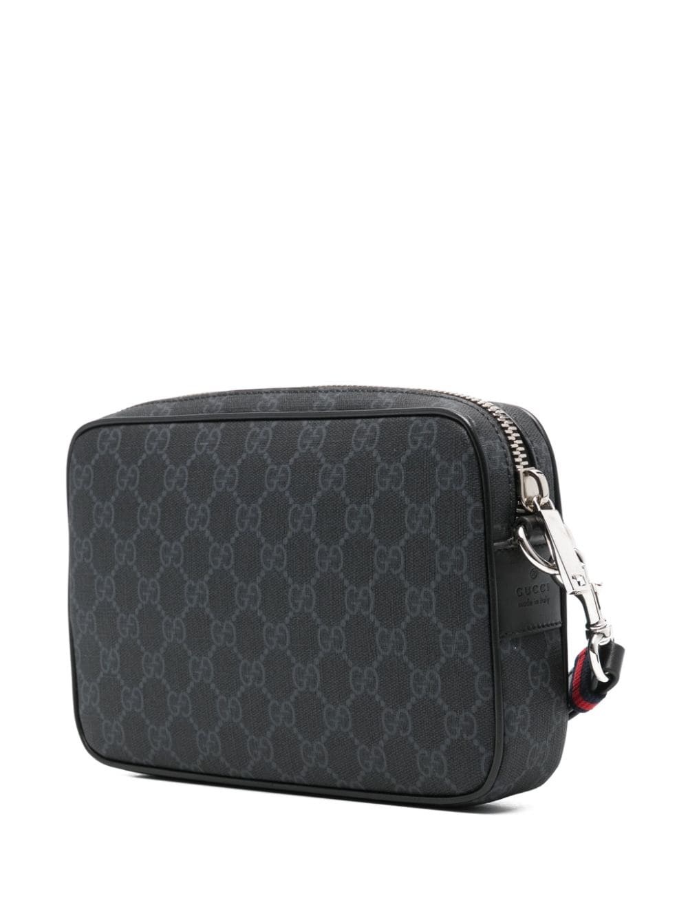 GG Supreme canvas clutch bag - 3