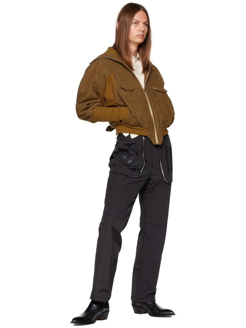JUNTAE KIM SSENSE Exclusive Black Trousers outlook