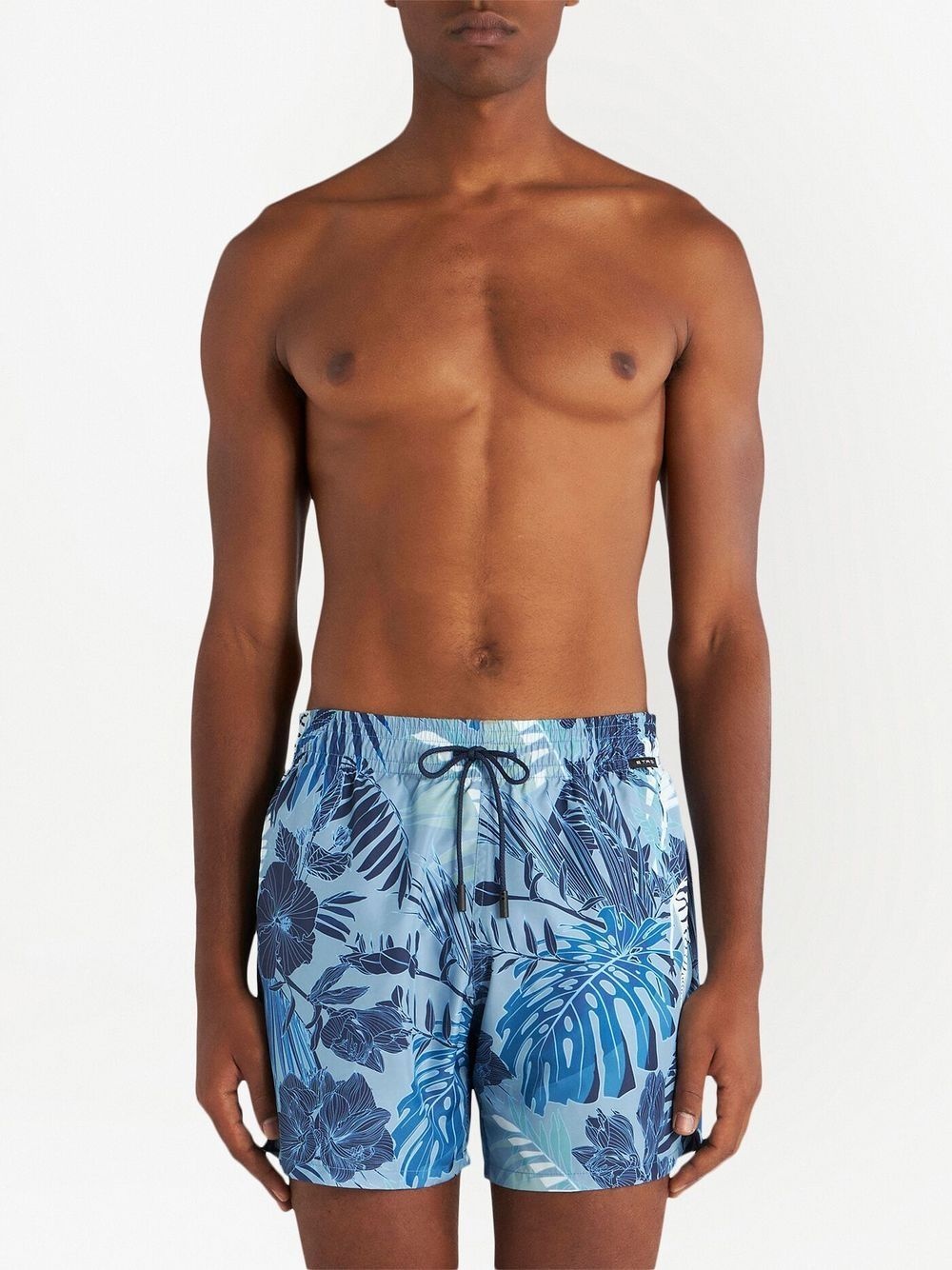 floral-print swim shorts - 2