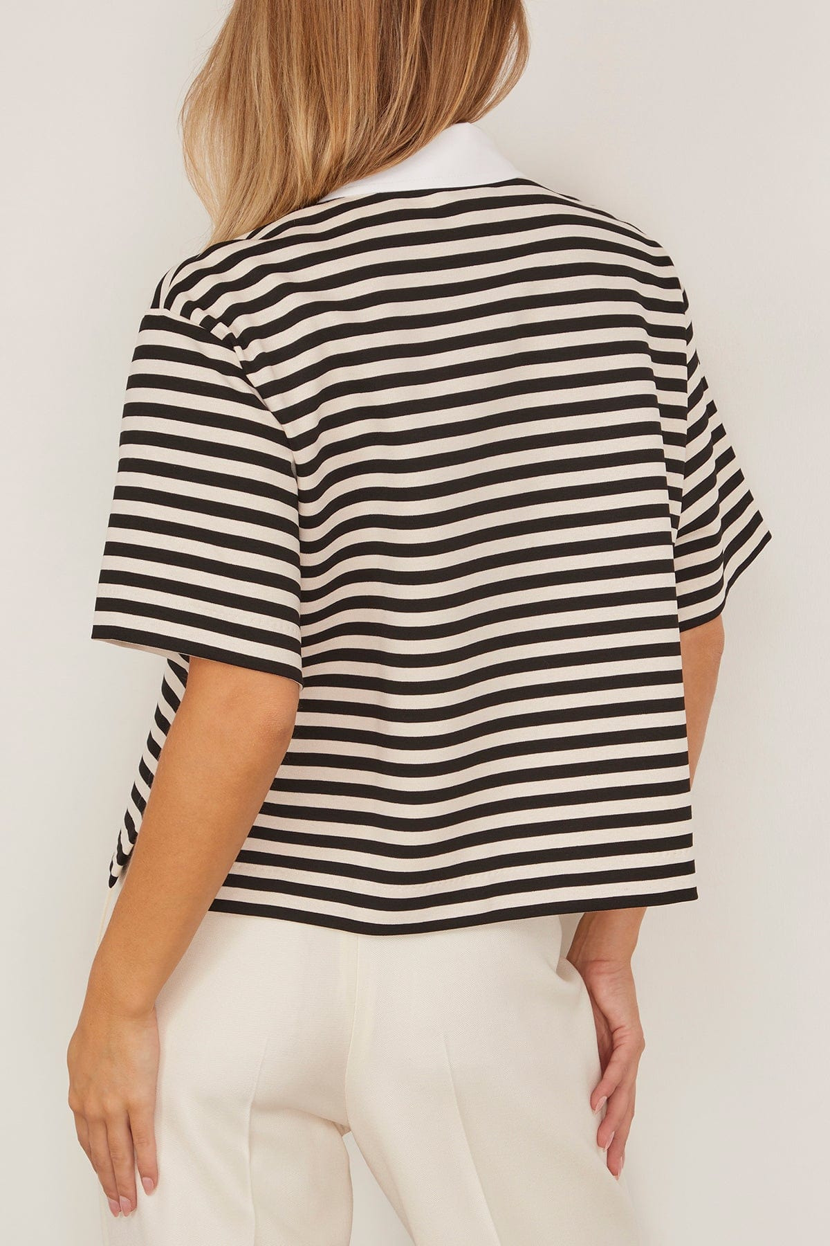 Wilson Shirt Jersey in White Black - 4
