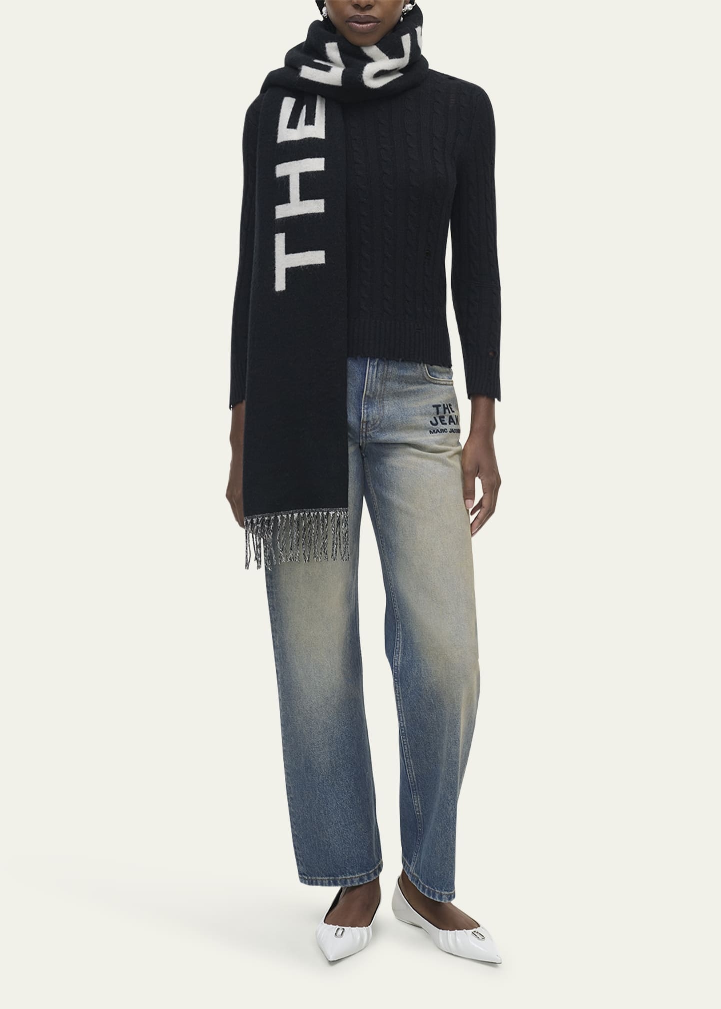 The Scarf Fringe Wool - 2