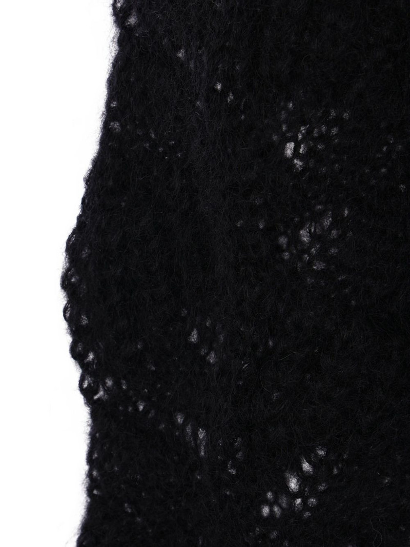 open-work long-sleeve sweater 4