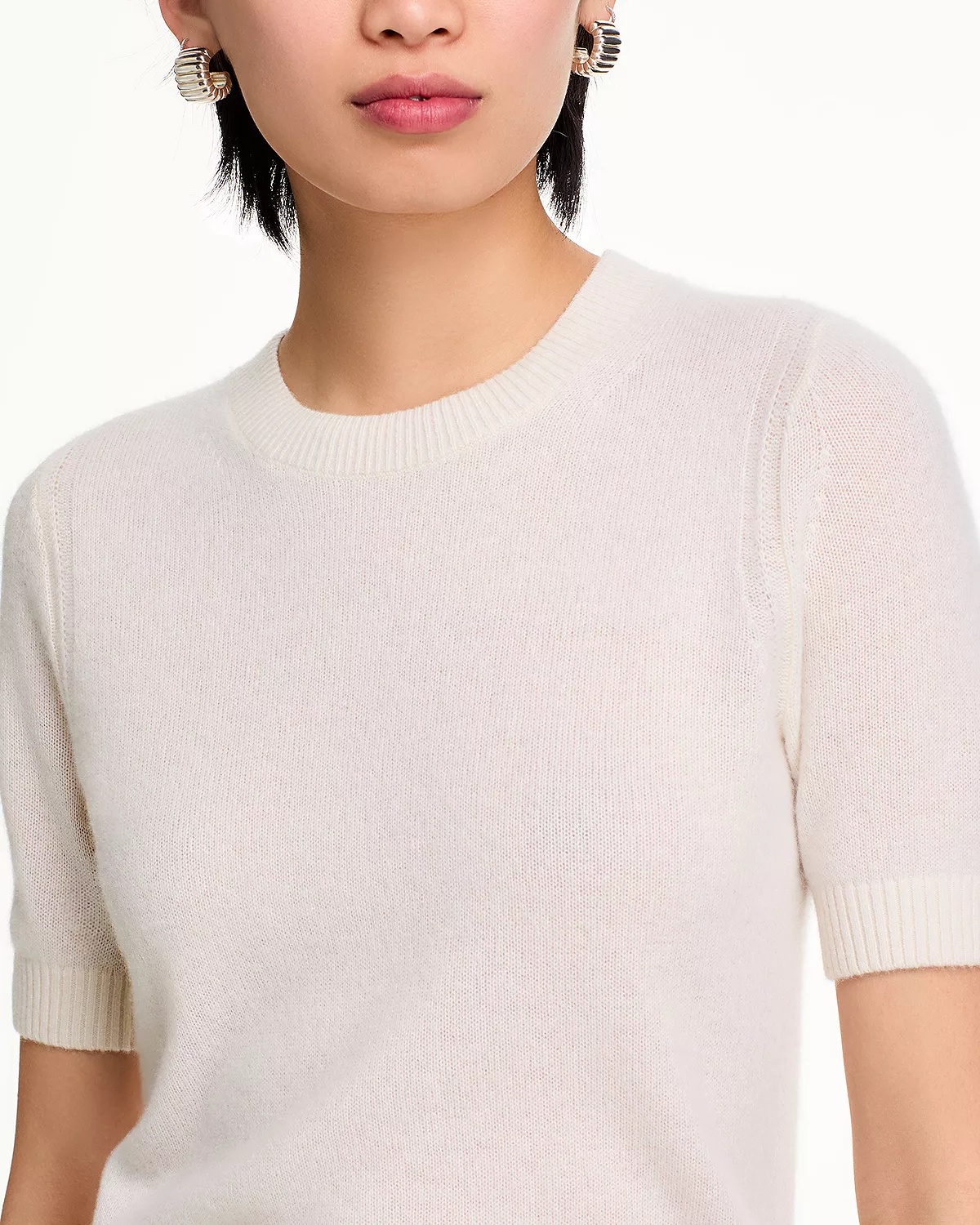 Cashmere Sweater Tee - 4