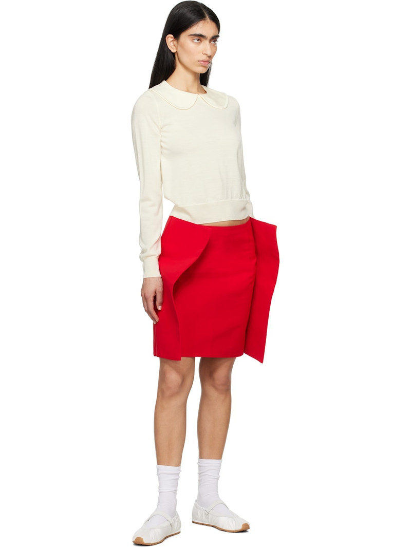 Comme des Garçons GIRL Yellow Intarsia Sweater outlook