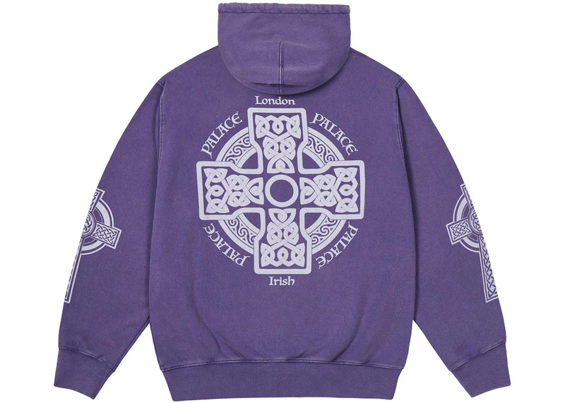 PALACE Palace Celtic Zip Hood Purp outlook