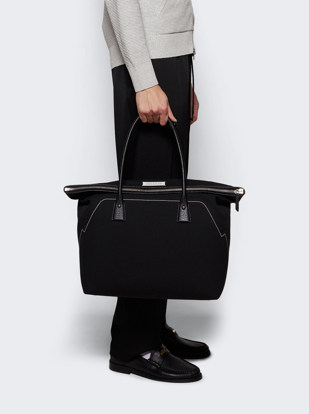 5ac Large Shopping Bag Black - 2
