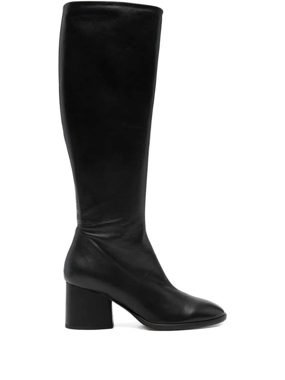 Ariana nappa-leather block-heel boots - 1