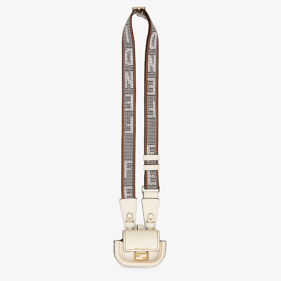 White leather charm - 2