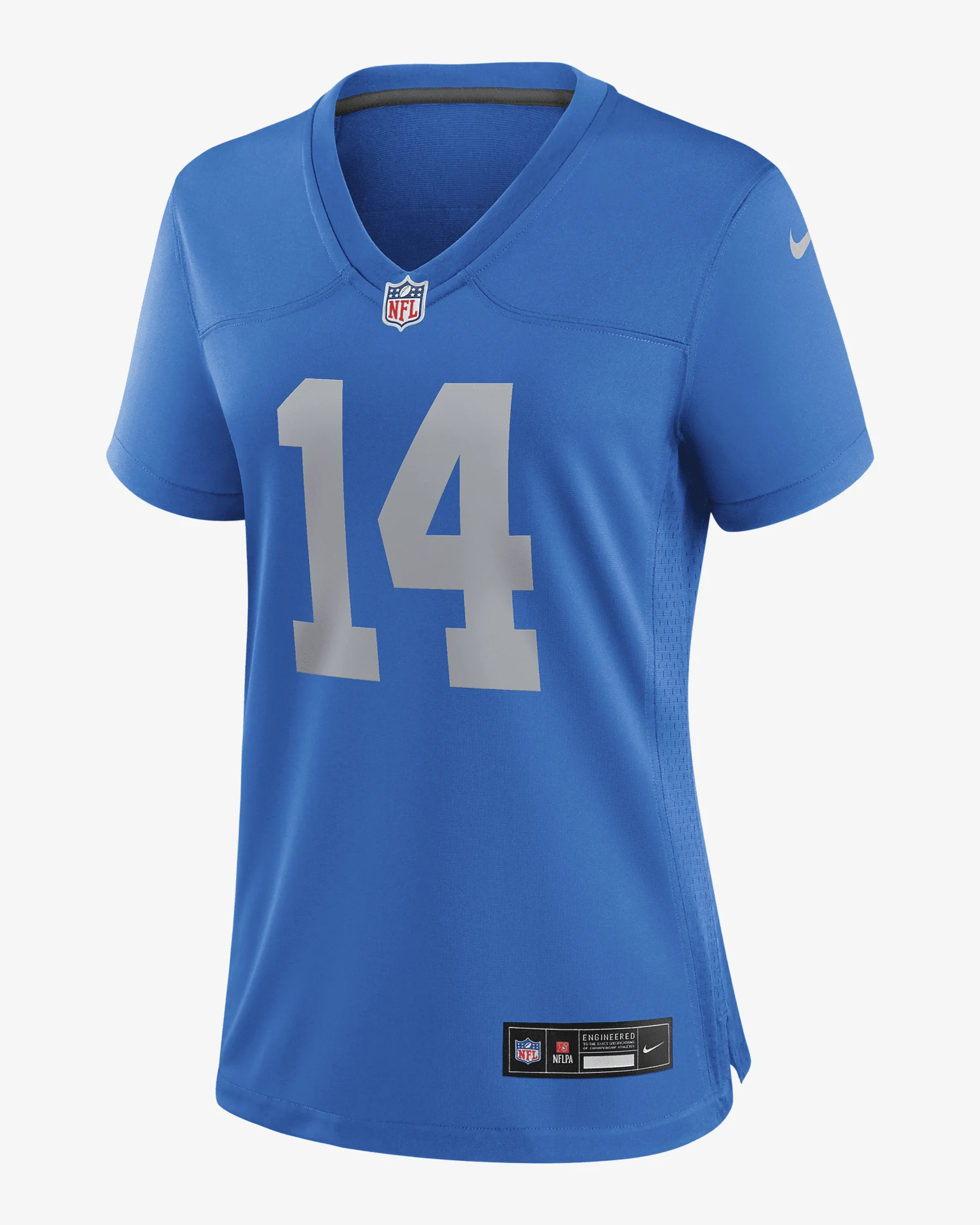 Amon-Ra St. Brown Detroit Lions Women's Nike NFL Game Football Jersey - 1