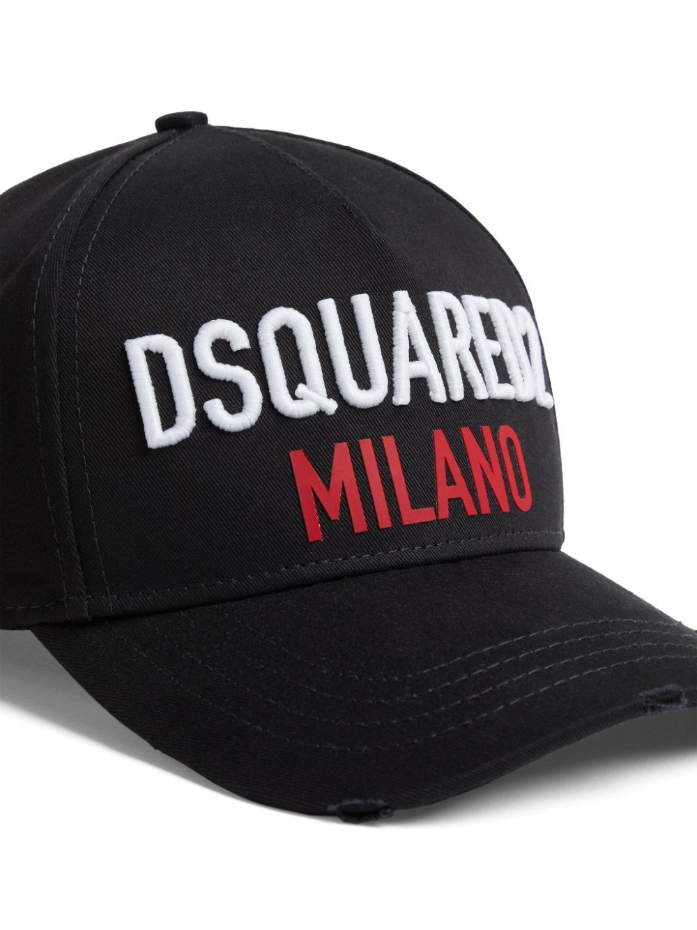 embroidered logo baseball cap - 3