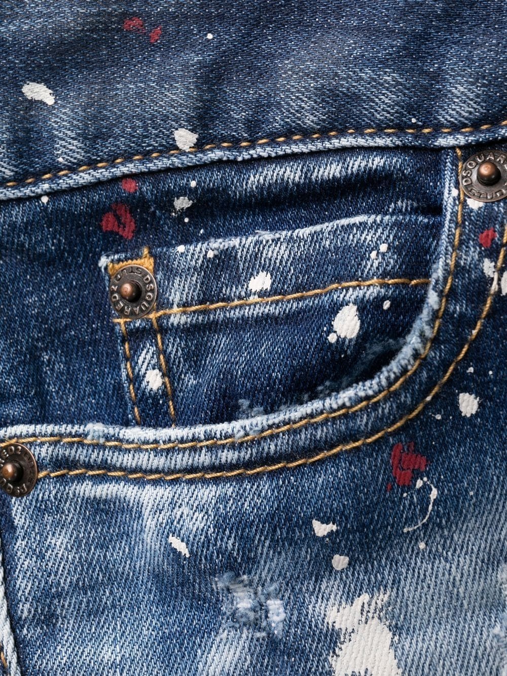 distressed skinny jeans - 6