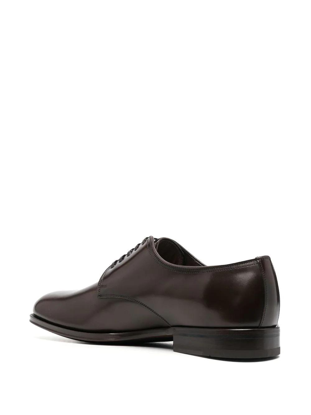 Gancini lace-up Derby shoes - 3