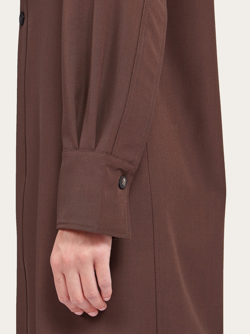 Pure wool shirt dress 4